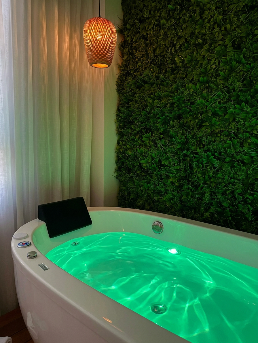 Banheira de hidromassagem da Uni Clinic Spa em Campinas
